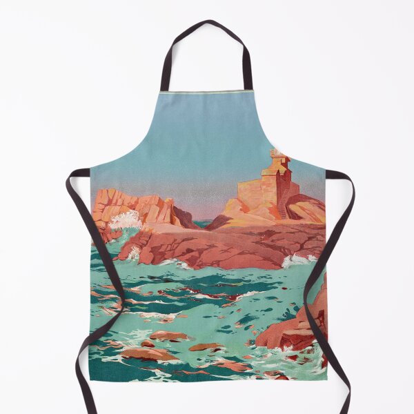 Item preview, Vintage french poster - Ile de Bréhat designed and sold by DejaVuStudio.