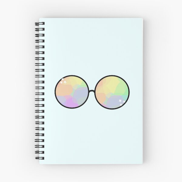 Item preview, starry eyed rainbow glasses designed and sold by Uniquely Modern Art.