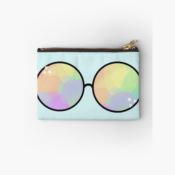 Item preview, starry eyed rainbow glasses designed and sold by Uniquely Modern Art.
