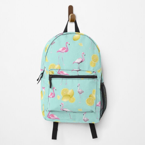 Item preview, Flamingo Lemon Twist Summer Pattern #1 (Kids Collection) #decor #art  designed and sold by Anita's & Bella's Art.