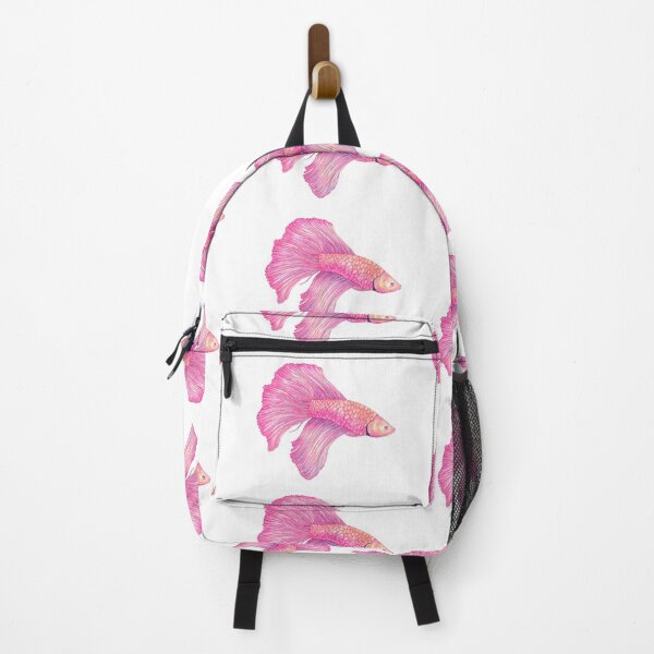 Pink Fish Backpacks for Sale