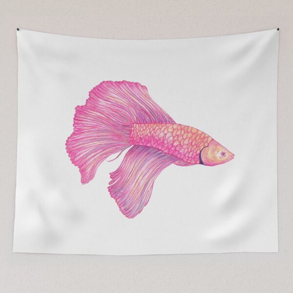 Item preview, Pink Betta Fish designed and sold by BlueTulip20.