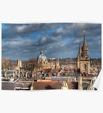 Oxford Skyline Poster