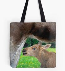 Baby Moose - Searching for Milk Tote Bag