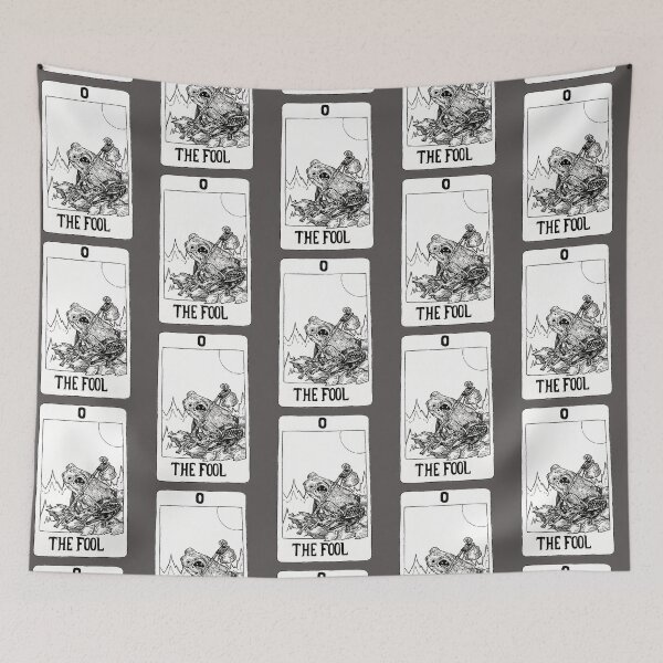 Item preview, The Fool Frog Tarot designed and sold by alfs-world.