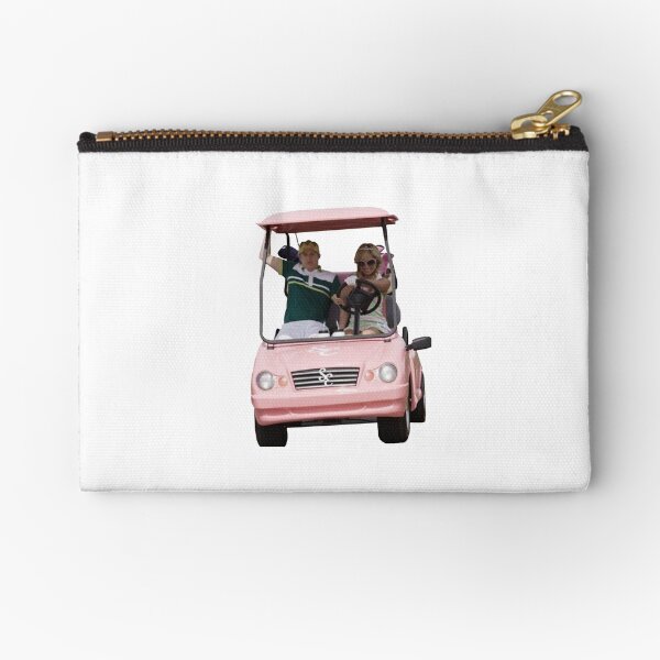 Golf Cart with Sharpay Zipper Pouch