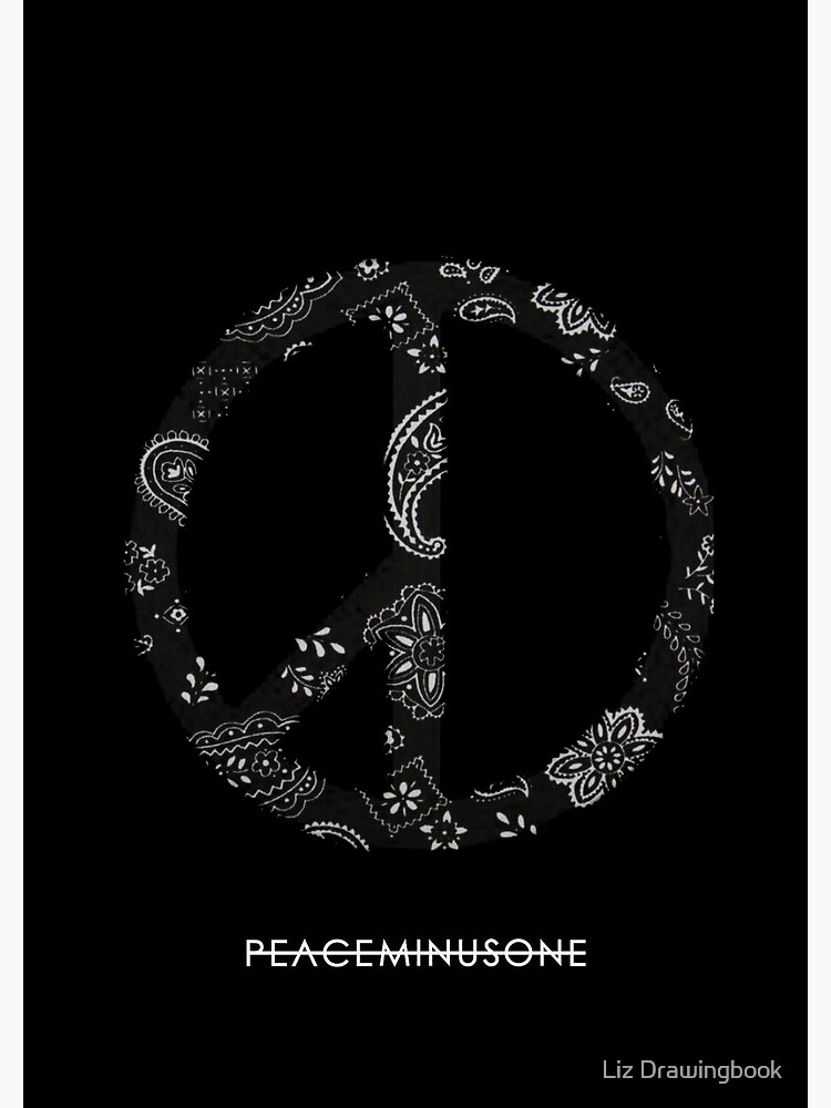 peaceminusone red