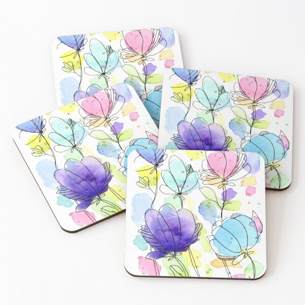Item preview, flower doodles6 designed and sold by Betsy Meynardie.