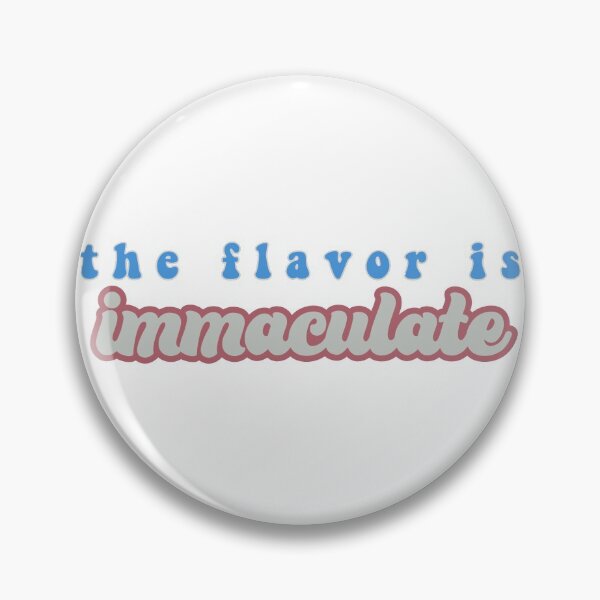 Item preview, the flavor is immaculate - groovy bubble letter  designed and sold by sophiru.