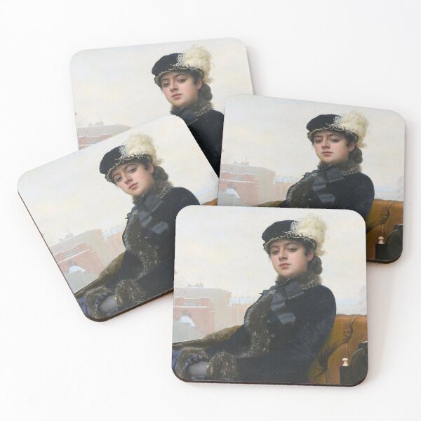 Item preview, Portrait of Unknown Woman - Ivan Kramskoy designed and sold by CJET.