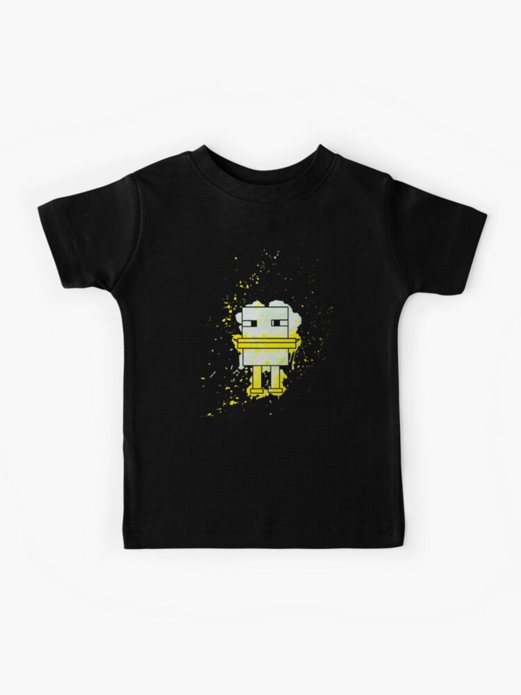 Splatter Duck Minecraft Inspired Kids T Shirt By Littleredchucks Redbubble - roblox t shirts duck