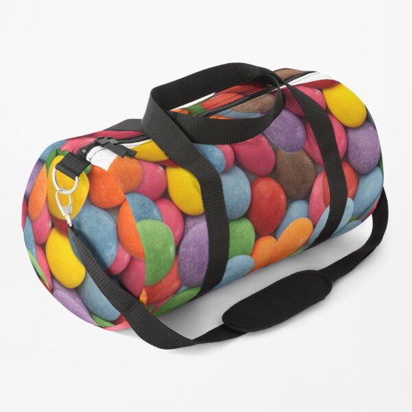Sugar-Coated Milk Chocolate Real Candy Photo Pattern Duffle Bag