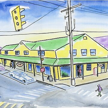 Artwork thumbnail, Meeting Place at the Town Cafe by Kevin Cameron