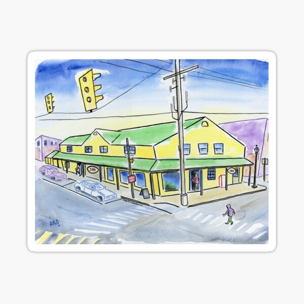 Item preview, Meeting Place at the Town Cafe designed and sold by Kevin Cameron.