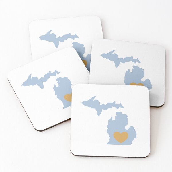 Item preview, State of Michigan with Heart designed and sold by akdaley.