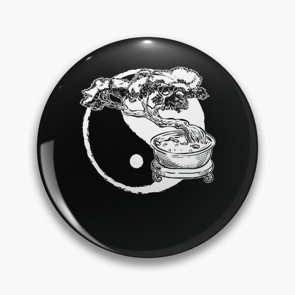 Item preview, Bonsai Ying Yang Tree Zen designed and sold by MooonTees.