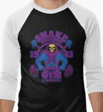 Snake Mountain Fitnessstudio Baseballshirt mit 3/4-Arm