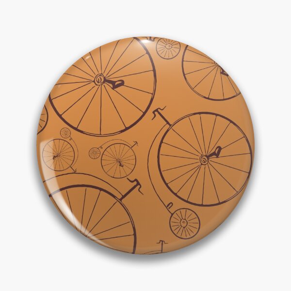 Item preview, Vintage cycle repeating mustard designed and sold by Bhargavi Balachandran.