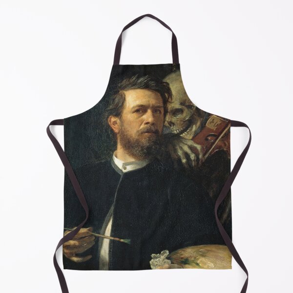 Item preview, Self-Portrait with Death as a Fiddler - Arnold Bocklin - 1872 designed and sold by CJET.