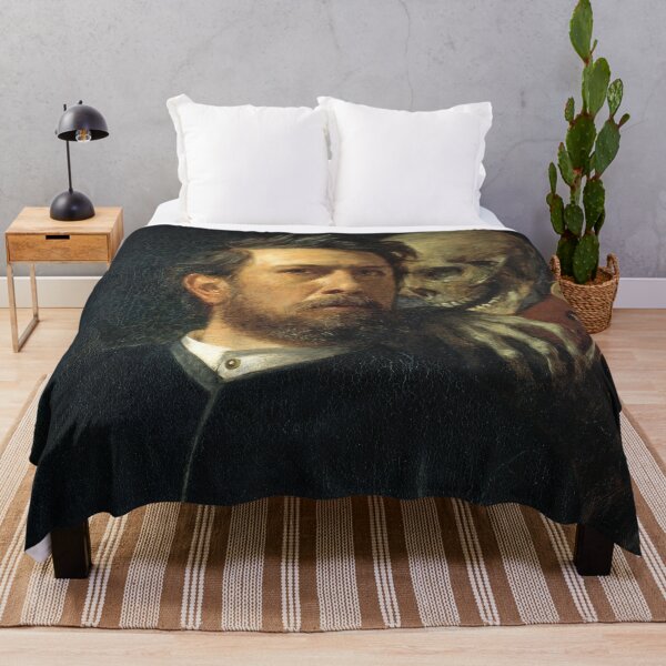 Item preview, Self-Portrait with Death as a Fiddler - Arnold Bocklin - 1872 designed and sold by CJET.