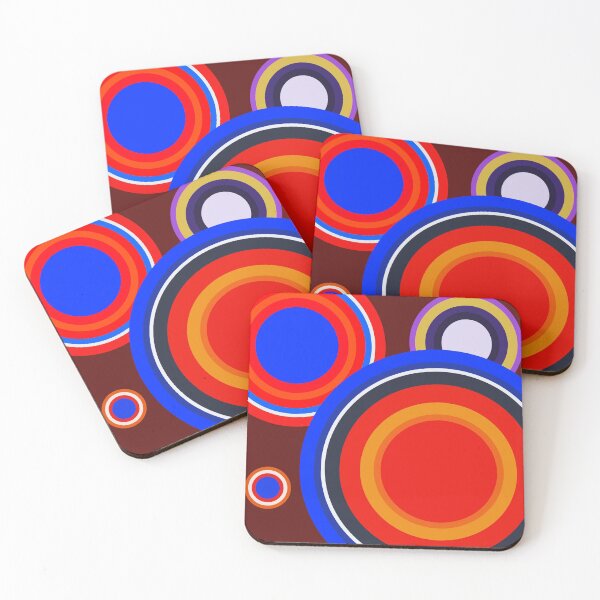 Item preview, colorful circles designed and sold by pauloneill-art.