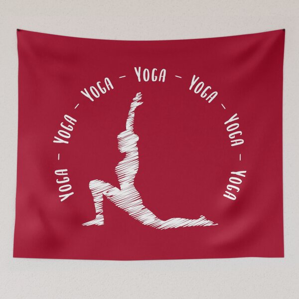 Aperçu de l'œuvre Yoga Yoga Yoga créée et vendue par BlueZenStudio.