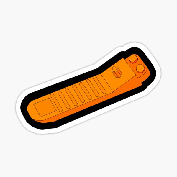 Plastic brick seperator Sticker