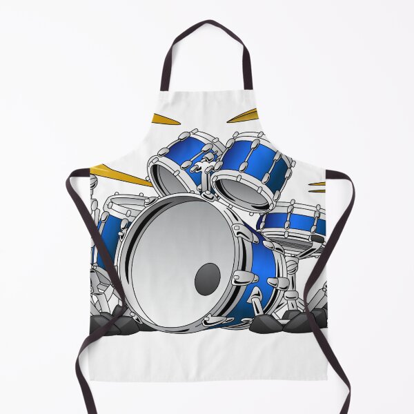Item preview, 5 Piece Drum Set Cartoon designed and sold by hobrath.