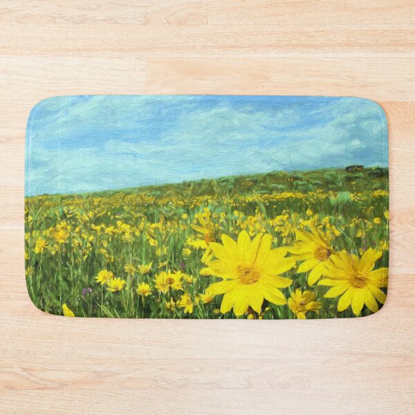 Item preview, Field of Yellow designed and sold by HeadRubble.