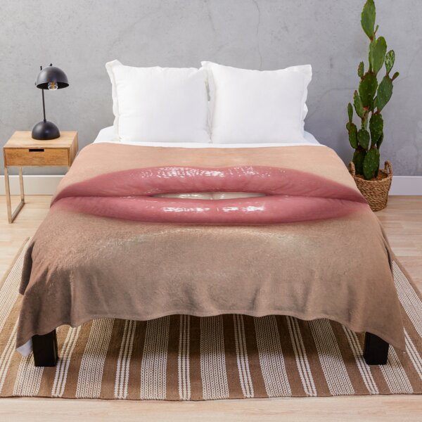 Item preview, Pink Kissing Lips, Iridescent violet kiss designed and sold by Mavesha.