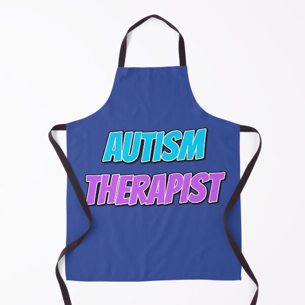 Item preview, Autism Therapist Identification Gear (Purple and Blue) designed and sold by AnJAutismWorld.