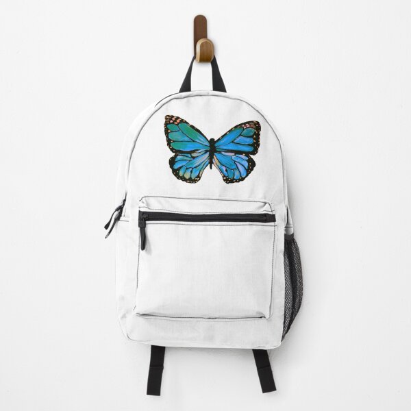 Aqua and Teal Monarch Backpack