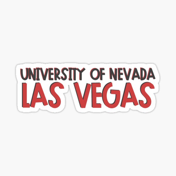 UNLV University of Nevada Las Vegas Rebels Sticker