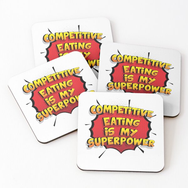 Item preview, Competitive Eating is my Superpower Funny Design Competitive Eating Gift designed and sold by Custom365.
