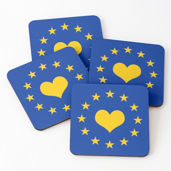 Item preview,  who want to set an example against Brexit and Grexit! A heart for Europe and shared values! designed and sold by GeogDesigns.