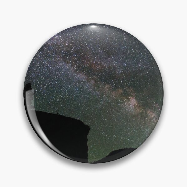 Item preview, Milky Way Over Mammoth Hot Springs designed and sold by HeadRubble.