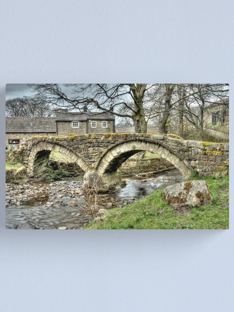 Alternate view of Wycoller Village (HDR) Canvas Print