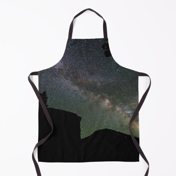 Item preview, Milky Way Over Mammoth Hot Springs designed and sold by HeadRubble.
