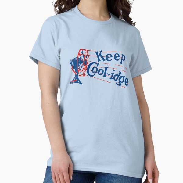 Item preview, US Political History - Keep Cool-idge - Calvin Coolidge Political Campaign Button  US President Re-Election Slogan Twenties History designed and sold by chrisrivait.