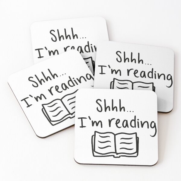 Item preview, Shhh... I’m Reading Bookworm designed and sold by YPArtistry.