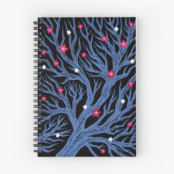 Item preview, Blue Branches and Flower Blossoms designed and sold by ShaireProd.