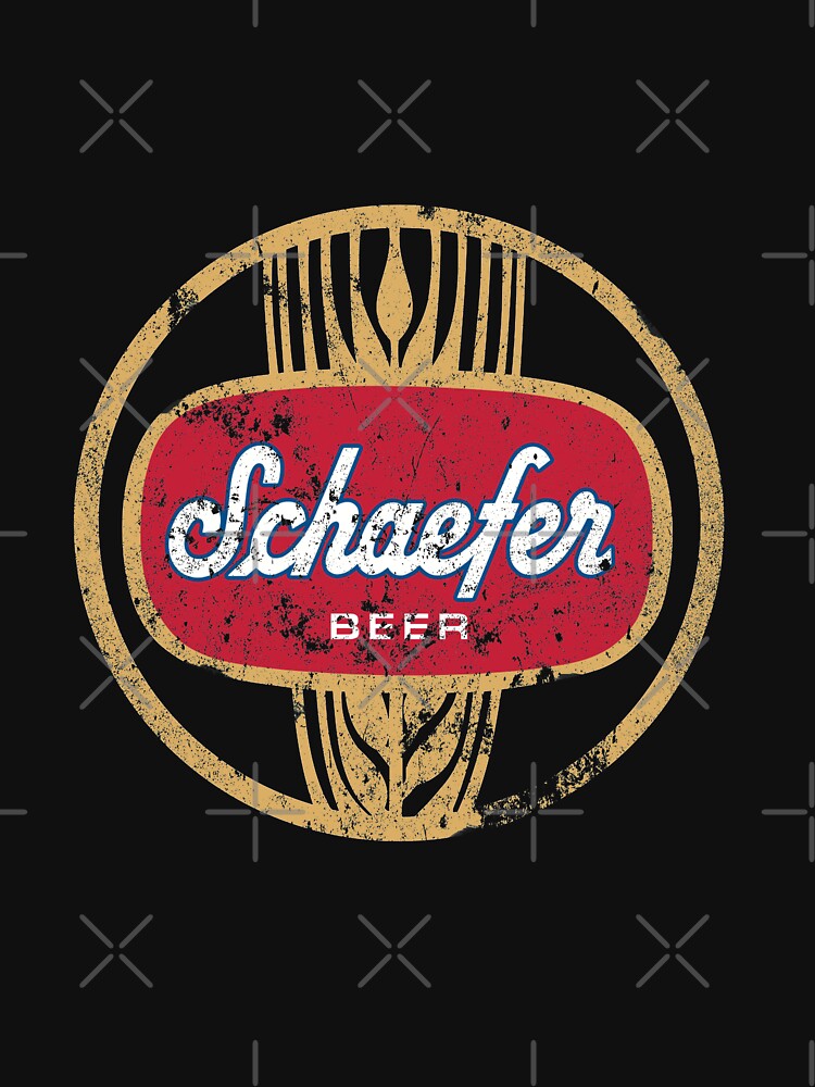 schaefer beer shirt