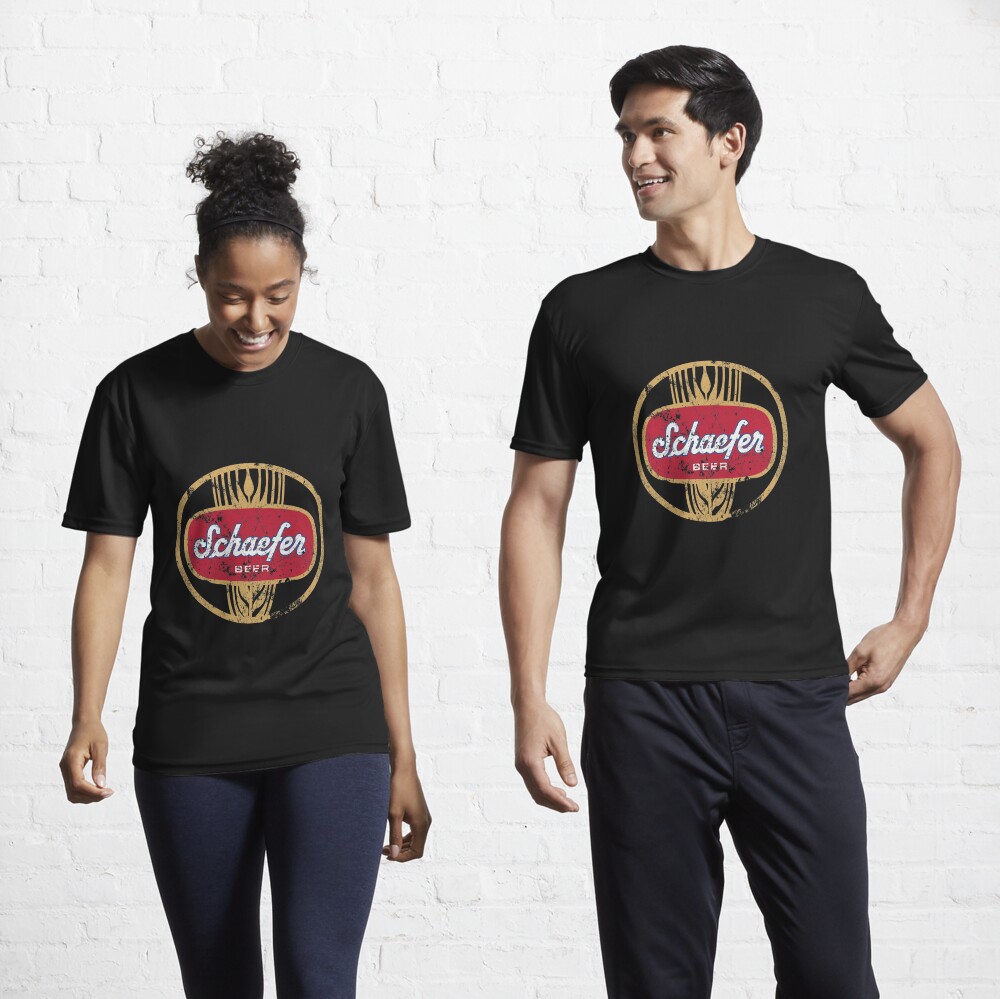 schaefer beer t shirt