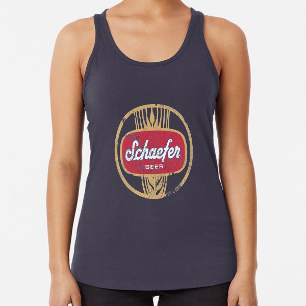 Schaefer Beer Racerback Tank Top