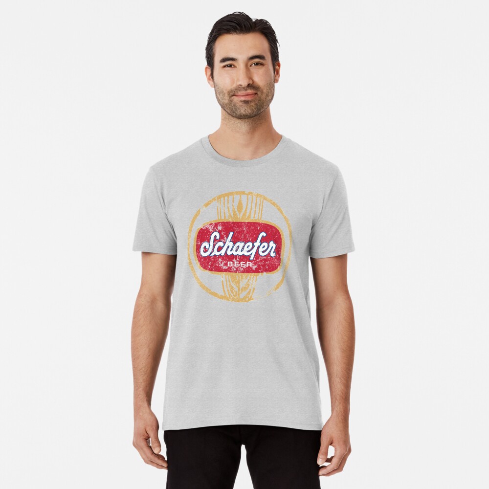 schaefer beer t shirt