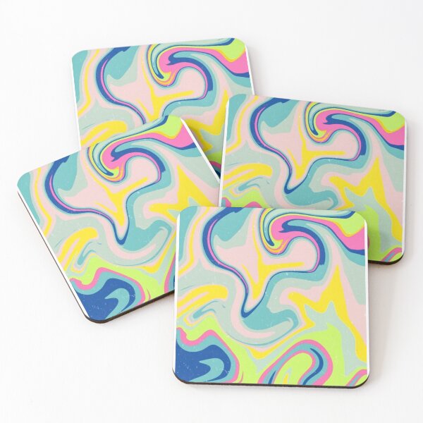 Item preview, Rainbow Trippy Print Face Mask designed and sold by laurencude.