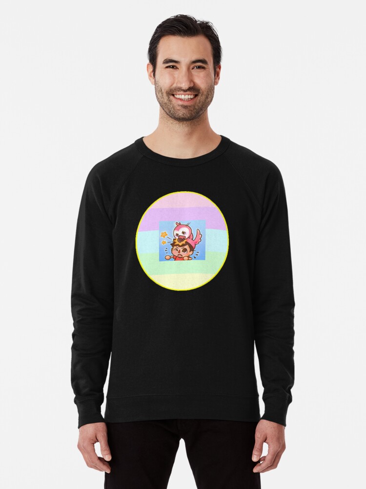 Flamingo Youtube Mrflimflam Lightweight Sweatshirt
