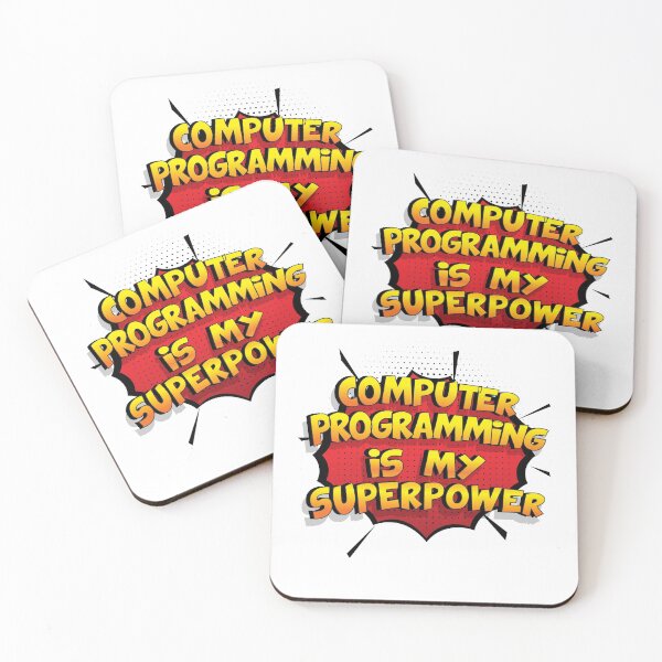 Item preview, Computer Programming es mi superpoder dise�o divertido Computer Programming regalo designed and sold by Custom365.