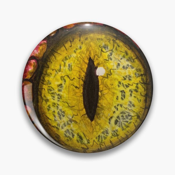 Item preview, The Crimson Dragon with Yellow Eye designed and sold by Lynn Harriet.