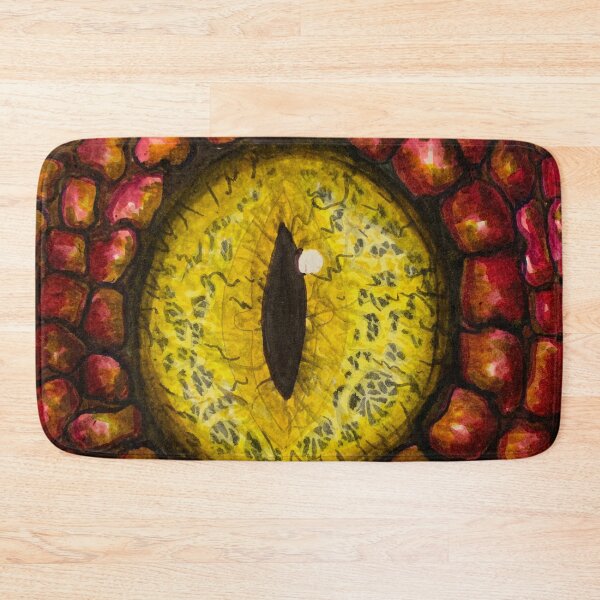 Item preview, The Crimson Dragon with Yellow Eye designed and sold by Lynn Harriet.